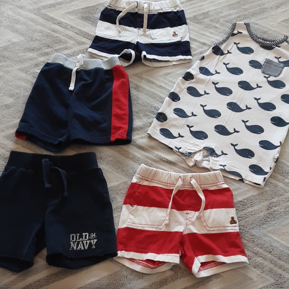 Shorts and romper lot